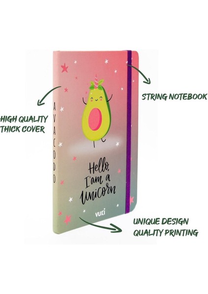 Desenli Sert Kapak Lastikli Defter A5 modelleri