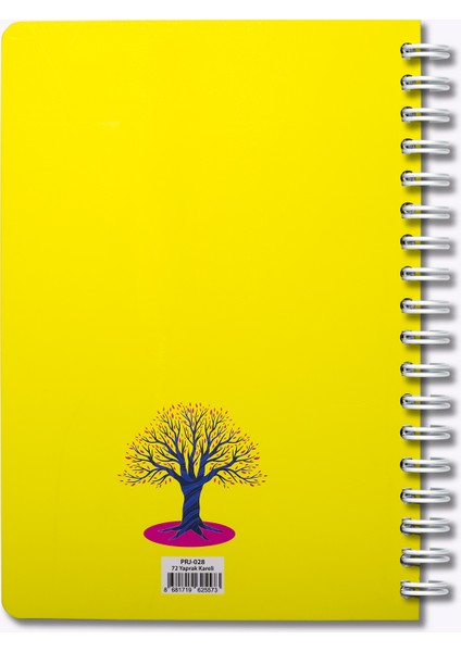Tree Neon Sarı Kareli Defter 17X24 indirimleri