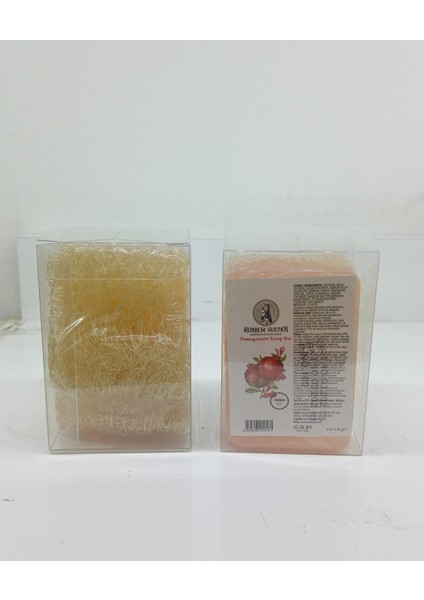 Kabak Lifli Banyo Sabun Nar Özlü 110 gr 2 Adet