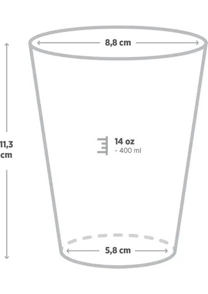 14 Oz Double Wall Kraft Karton Bardak ve Siyah Kapak Seti 25'li fırsatları