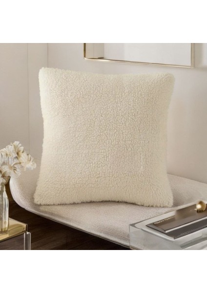 Teddy Kıvırck Peluş Yastık Kılıf Kırlant ( 1ADET ) Ölçüm 40 x 40 cm modelleri