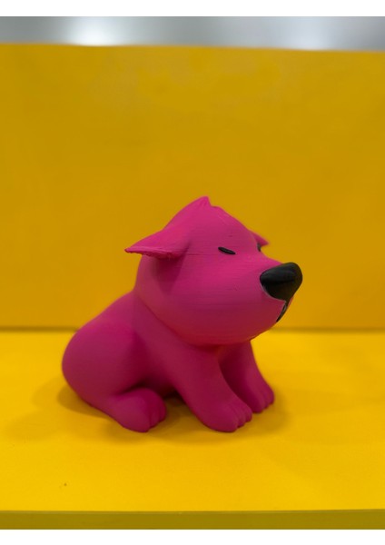 Pembe Sevimli Köpek Kumbara