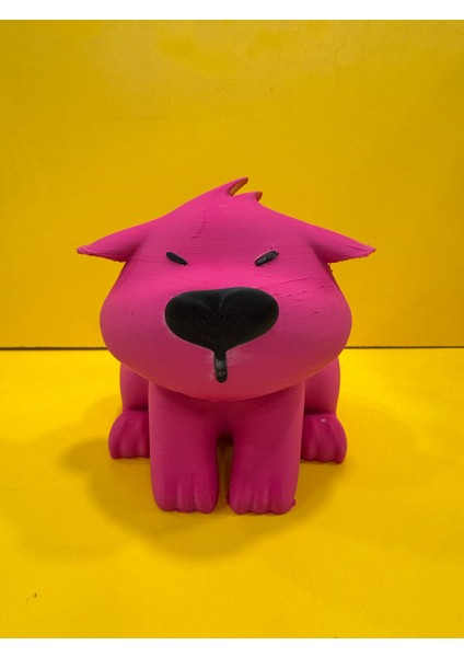 Pembe Sevimli Köpek Kumbara