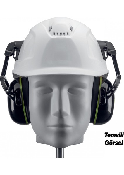 Barete Takılabilir Kulak Işitme Koruyucu Manşonlu Kulaklık Gürültü Önleme 25 Db Ses Koruma 1 Adet modelleri