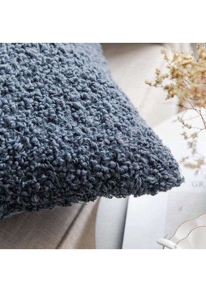 Teddy Kıvırck Peluş Yastık Kılıf Kırlant ( 1ADET ) Ölçüm 40 x 40 cm modelleri