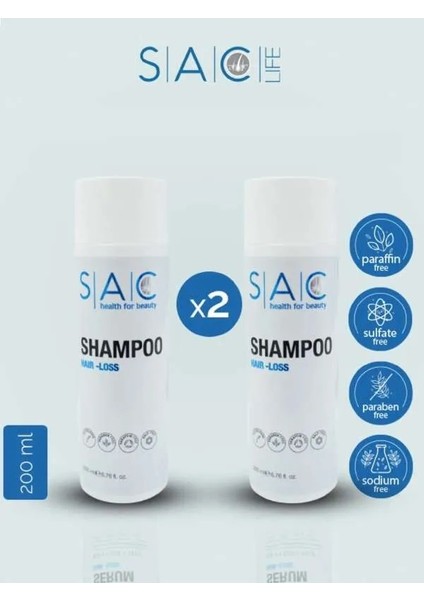 Saç Dökülmelerine Karşı ve Saç Ekim Sonrası Şampuan - 2'li Set fiyatları