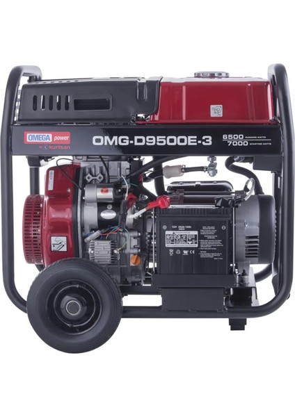 Omg 9500e/3 Dizel Ipli Marşlı Trifaze Jeneratör