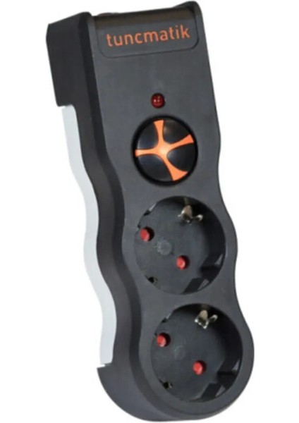 TSK5081 Powersurge2 Enerji Koruma Prizi 2li 525 Joule Siyah