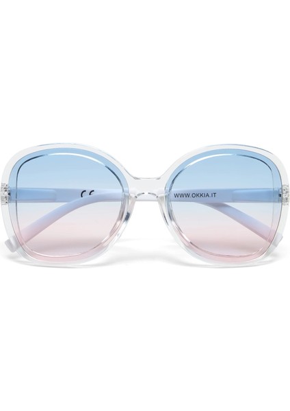 Anna Butterfly Kadın Güneş Gözlüğü Blue/pink Degrade