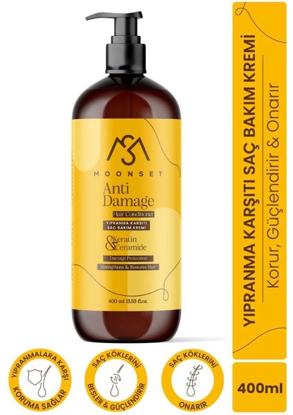 Yıpranma Karşıtı Saç Bakım Kremi 400 ml