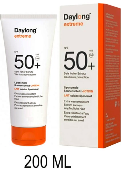 Extreme Güneş Kremi 200 ml Spf 50 Faktör