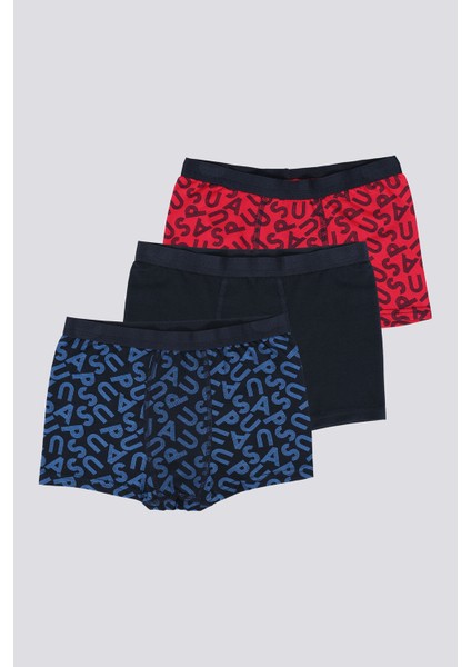 U.s. Polo Assn Erkek Çocuk Lacivert Boxer