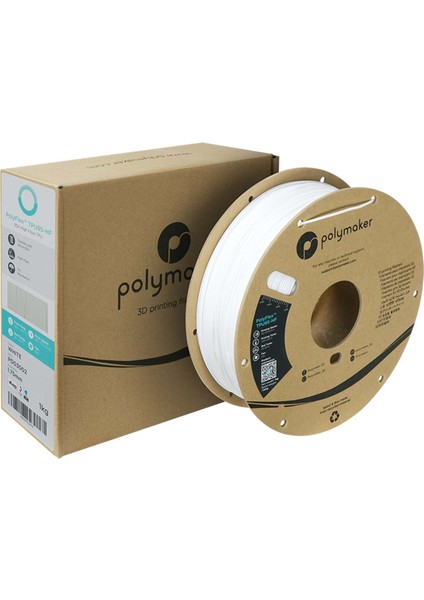 Polyflex TPU95-HF Filament Beyaz