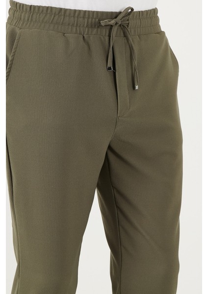 Streç Regular Fit Normal Bel Düz Paça Jogger Pantolon Erkek Pantolon CF25617953