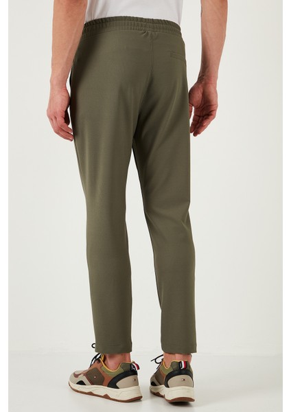 Streç Regular Fit Normal Bel Düz Paça Jogger Pantolon Erkek Pantolon CF25617953