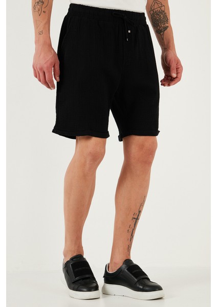 Pamuk Regular Fit Normal Bel Müslin Short Erkek Short CF25S657802