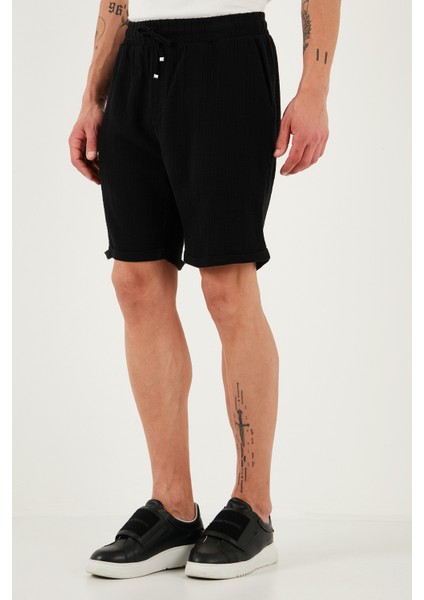 Pamuk Regular Fit Normal Bel Müslin Short Erkek Short CF25S657802