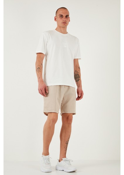 Pamuk Regular Fit Normal Bel Müslin Short Erkek Short CF25S657802