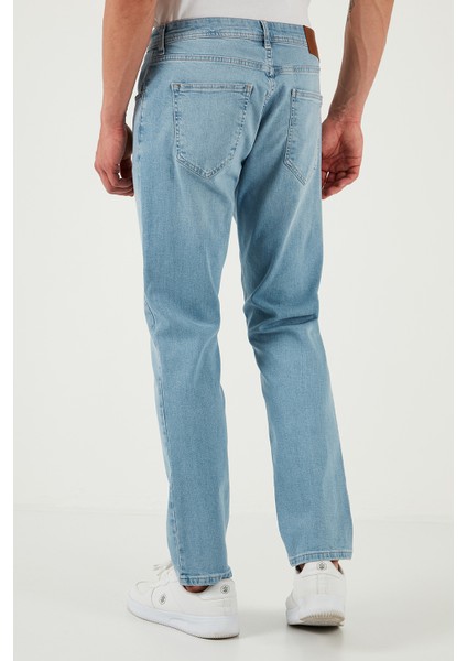 Streç Pamuklu Regular Fit Normal Bel Boru Paça Jeans Erkek Kot Pantolon 2201S512PARMA indirimleri