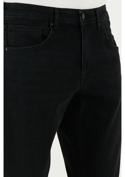 Streç Pamuklu Slim Fit Yüksek Bel Dar Paça Jeans Erkek Kot Pantolon 3300S55TOKYO indirimleri