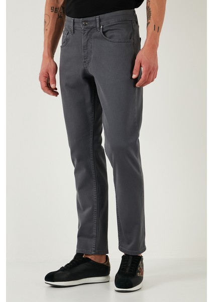 Streç Pamuklu Comfort Fit Yüksek Bel Boru Paça Jeans Erkek Kot Pantolon 4400S65TEXAS modelleri