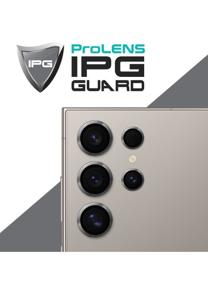 Sam. Galaxy S25 Ultra Için Prolens Kamera Lens Koruyucu Alüminyum CD Çerçeveli, Kırılmaz Cam fiyatları