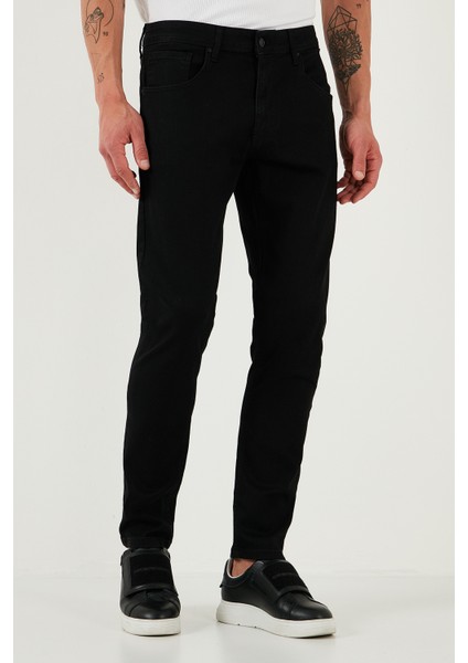 Streç Pamuklu Slim Fit Yüksek Bel Dar Paça Jeans Erkek Kot Pantolon 3300S68TOKYO fiyatları