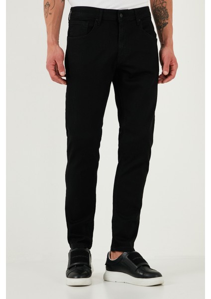 Streç Pamuklu Slim Fit Yüksek Bel Dar Paça Jeans Erkek Kot Pantolon 3300S68TOKYO modelleri
