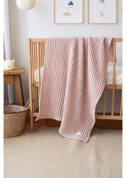 %100 Pamuk Waffle Bebek Pike Örtüsü fiyatları