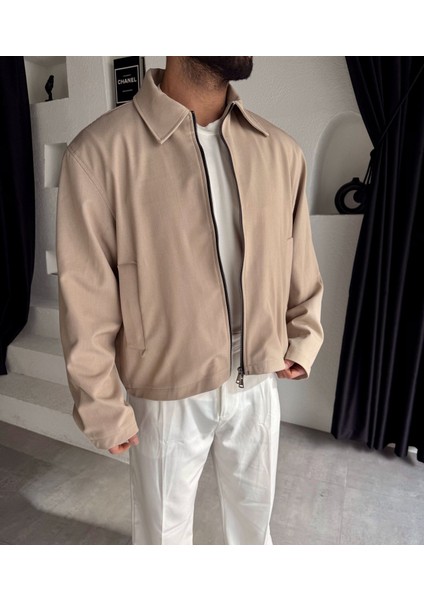 Erkek Özel Premium Seri Düz Model Oversize Kalıp Ceket