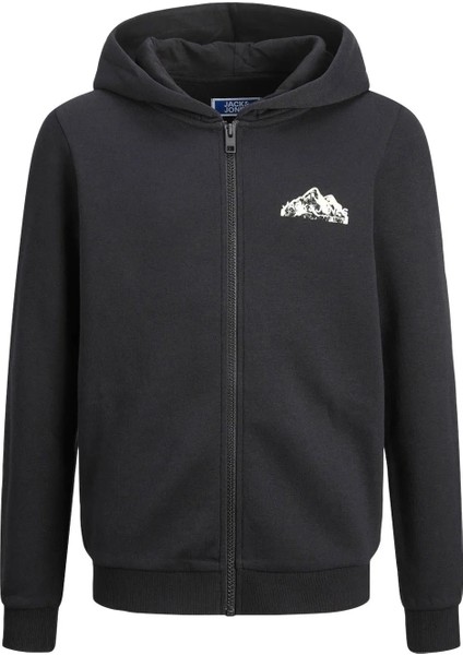 Jcomountaın Logo Hoodıe Erkek Çocuk Fermuarlı Sweatshirt