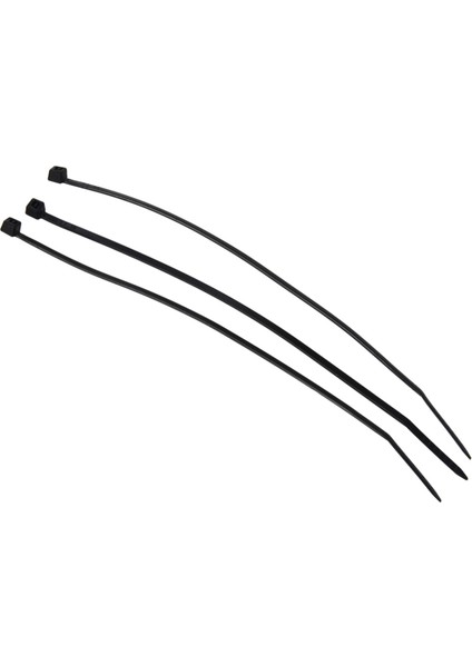 100 x 2.5MMX150MM Kendinden Kilitli Elektrik Kablosu Zip Kablosu Sabit Kablo Bağları Siyah (Yurt Dışından) indirimleri