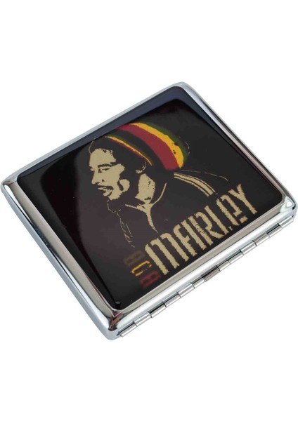 Şık ve Dayanıklı Bob Marley Metal Sigara Tabakası | 20 Sigara Kapasiteli | Kaliteli Tasarım | Uzun Ömürlü Kullanım fiyatları