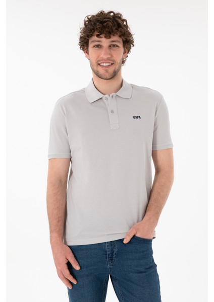 Erkek Açık Gri Tişört Basic 50306007-VR001