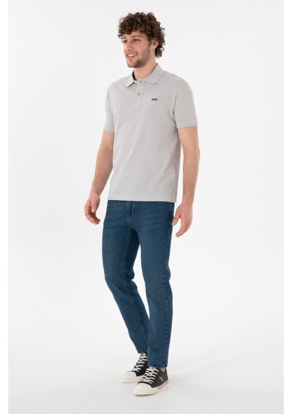 Erkek Açık Gri Tişört Basic 50306007-VR001 indirimleri