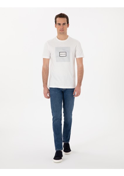 Erkek Mavi Slim Fit Jean Pantolon 50302673-VR036