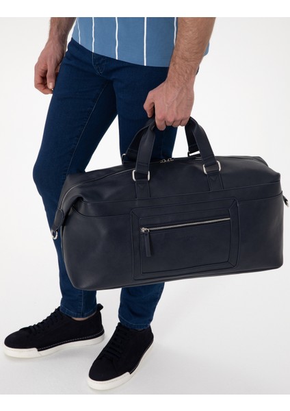 Erkek Erkek Lacivert Spor Seyahat Çantası 50308036-VR033