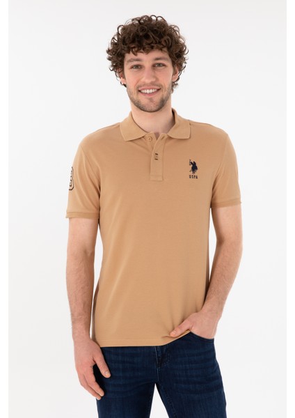 Erkek Camel Tişört Basic 50305929-VR015