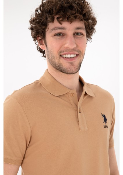 Erkek Camel Tişört Basic 50305929-VR015