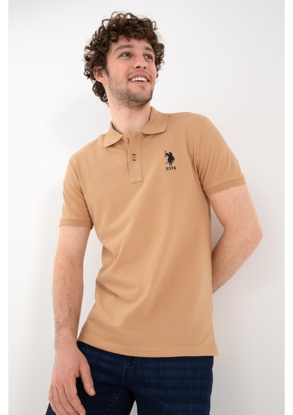 Erkek Camel Tişört Basic 50305929-VR015
