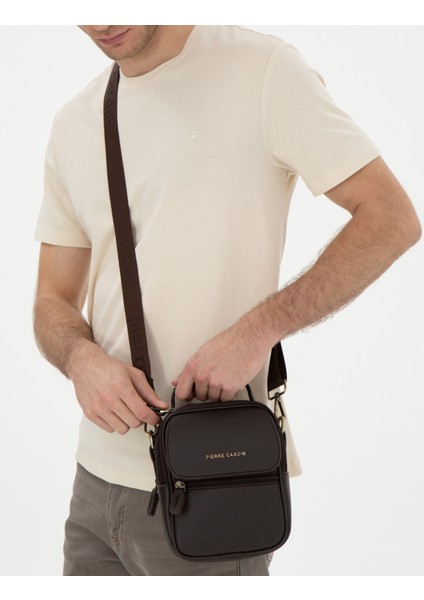 Erkek Erkek Kahverengi Askılı El Çantası 50307643-VR029