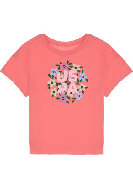 Kız Çocuk Pembe Tişört 50306187-VR041