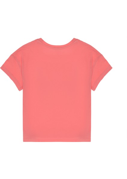 Kız Çocuk Pembe Tişört 50306187-VR041