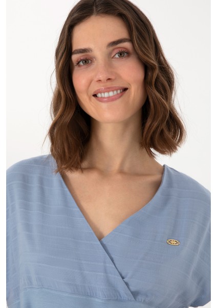 Kadın Mavi Tişört 50300784-VR036 fiyatları