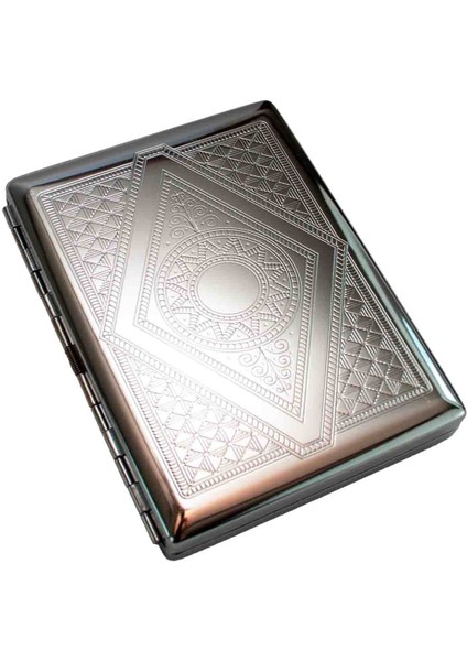 Metal Uzun Sigara Tabakası | 20 Sigara Kapasiteli Metal Tasarım | Dayanıklı ve Şık Sigara Kutusu fiyatları