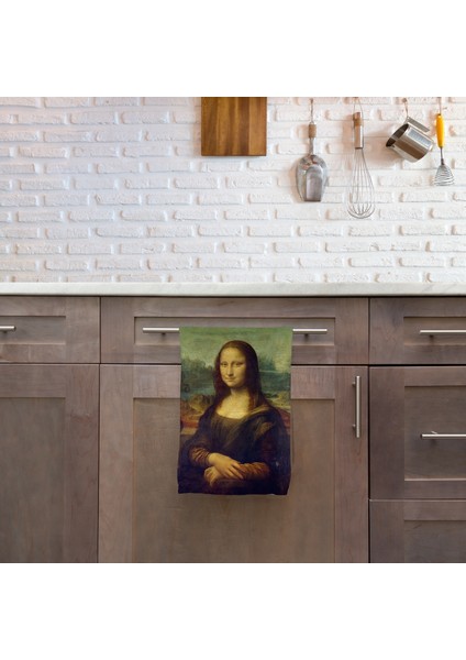 Mona Lisa Mutfak Havlusu 2 Adet