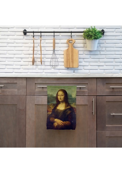 Mona Lisa Mutfak Havlusu 2 Adet