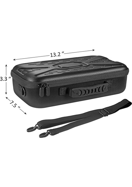 El Tipi Gimbal Saklama Çantası Taşınabilir Seyahat Taşıma Çantası Konteyner Ayarlanabilir Omuz Askılı Zhiyun Smooth 5 (Yurt Dışından)
