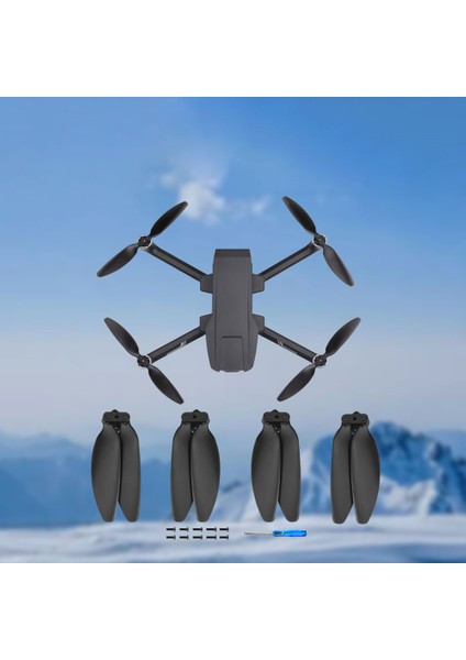 HS720G Rc Drone Quadcopter Için 4 Adet Katlanabilir Pervaneler Yedek Parça Aksesuarları Bıçak Seti (Yurt Dışından) indirimleri