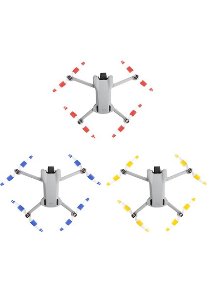 Djı Mini 3 Propeller 6030F Için, Çift Taraflı Renkli, Kompakt ve Düşük Gürültülü Kanat, 8 Parça Aksesuar, Mavi (Yurt Dışından) fırsatları